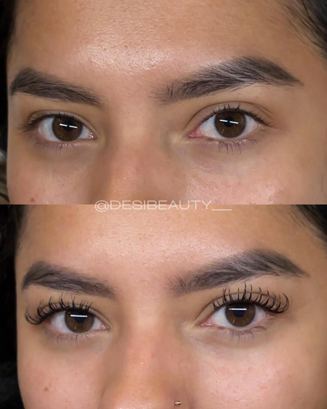 Lash Extensions (wet lash mascara look set)