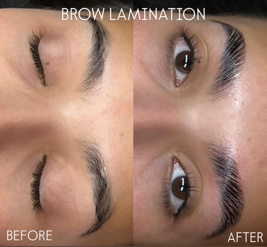 Brow lamination Brow lamination