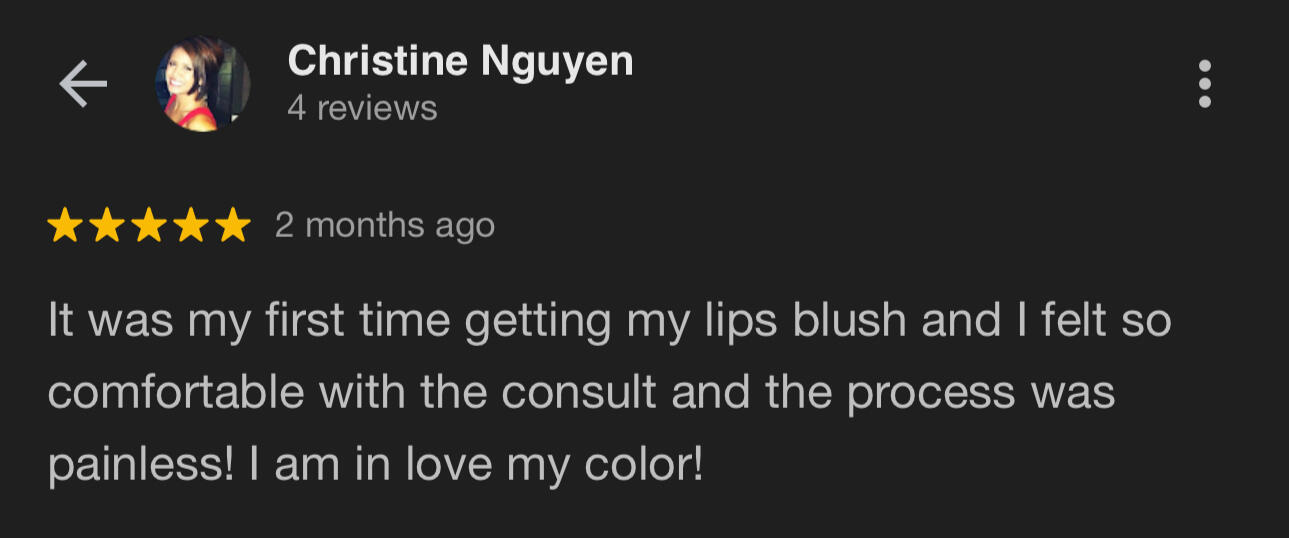 Real client first lip blush review
