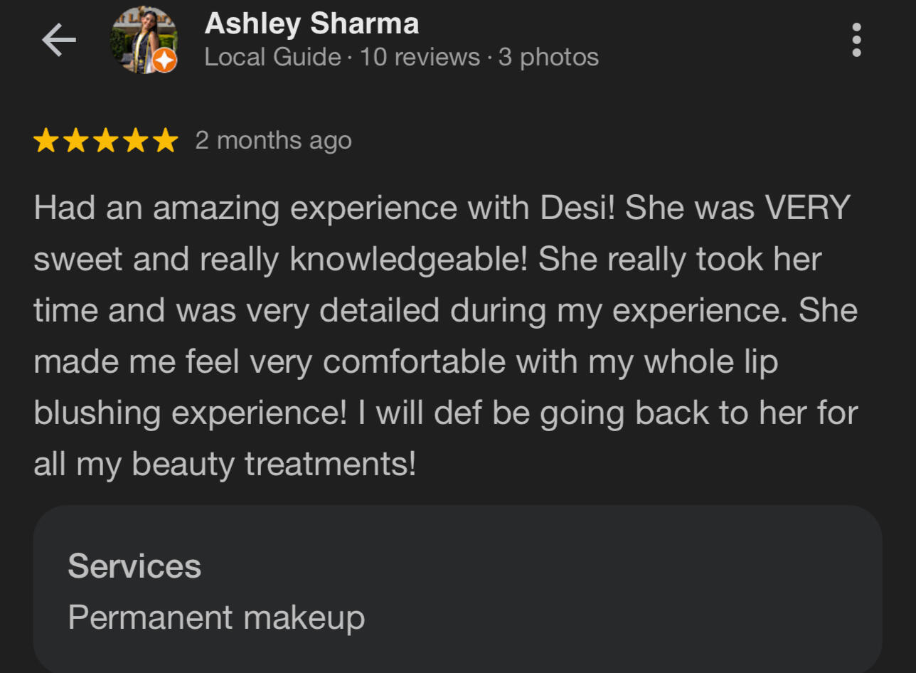 Real client lip blush review