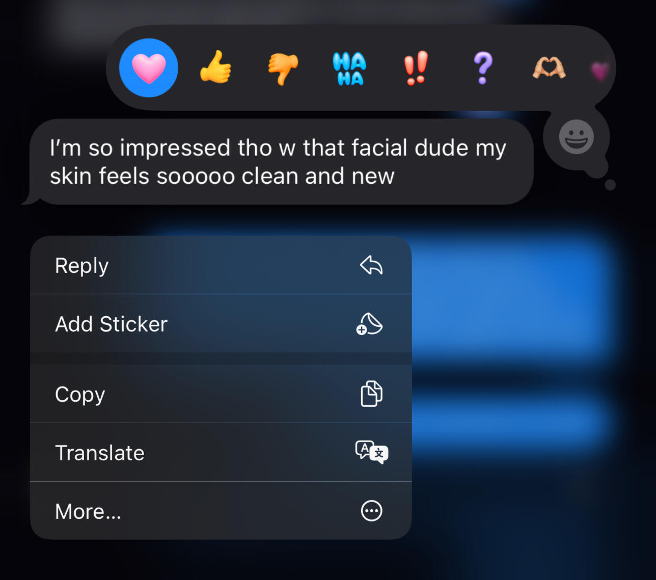 Real client skincare review
